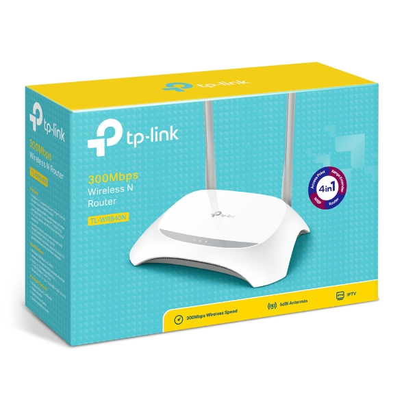 TP-Link 300Mbps Wireless N Router - TL-WR840N