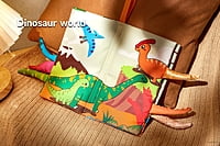 TUMAMA KIDS Tail cloth book - Dinosaur TUMAMA KIDS Tail cloth book - Dinosaur