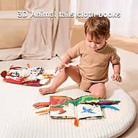 TUMAMA KIDS Tail cloth book - Dinosaur TUMAMA KIDS Tail cloth book - Dinosaur