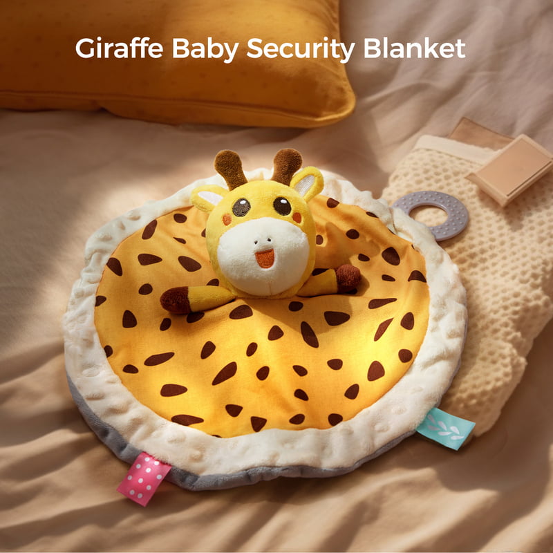TUMAMA Giraffe Nursery Blanket - Yellow TUMAMA Giraffe Nursery Blanket - Yellow