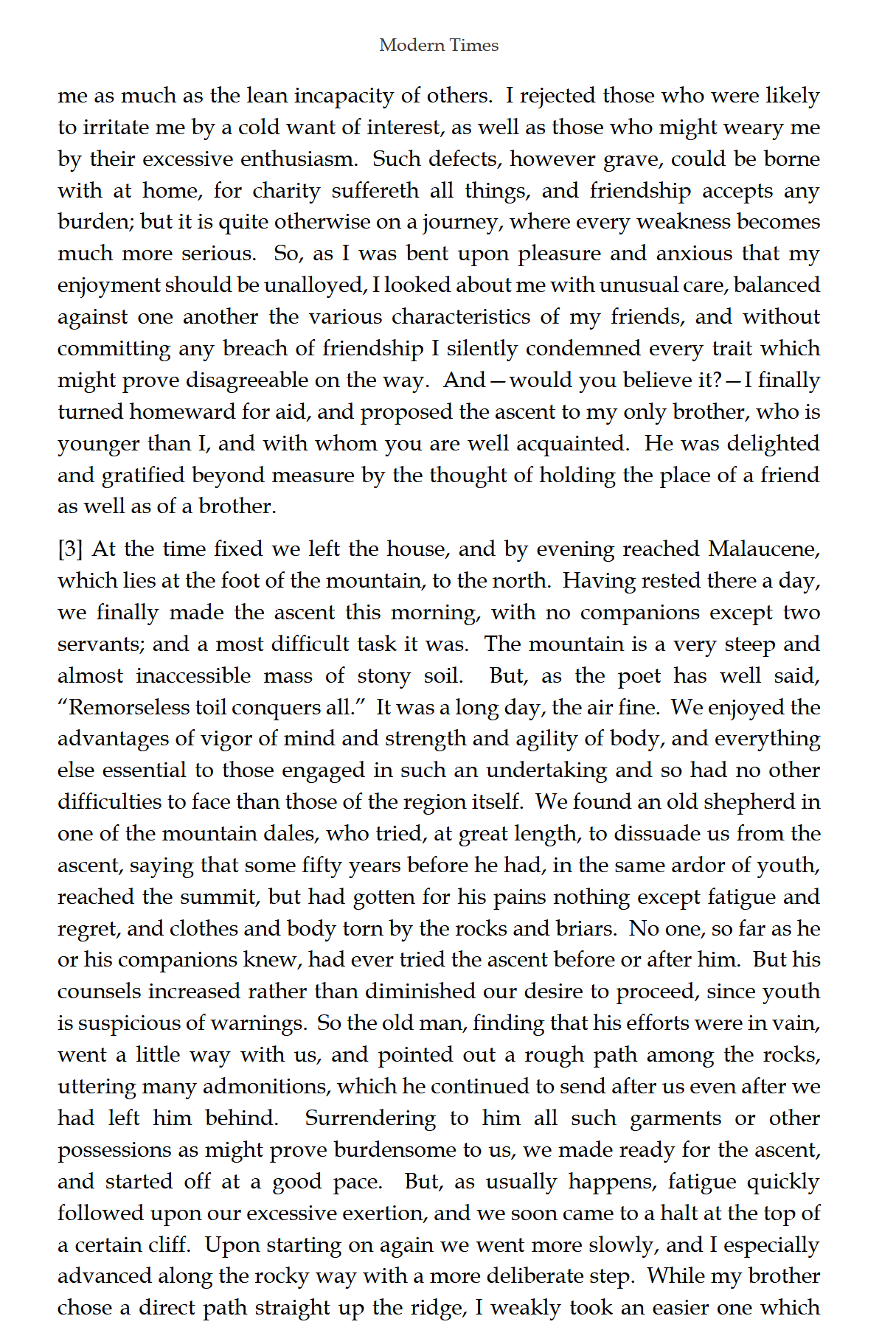 Modern Times READER: Traditio Nostra III Modern Times READER: Traditio Nostra III