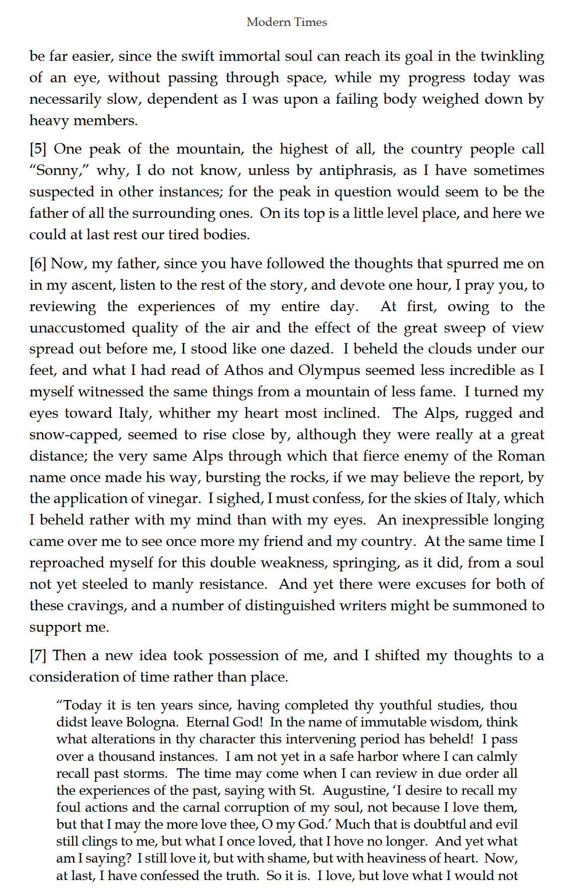 Modern Times READER: Traditio Nostra III Modern Times READER: Traditio Nostra III