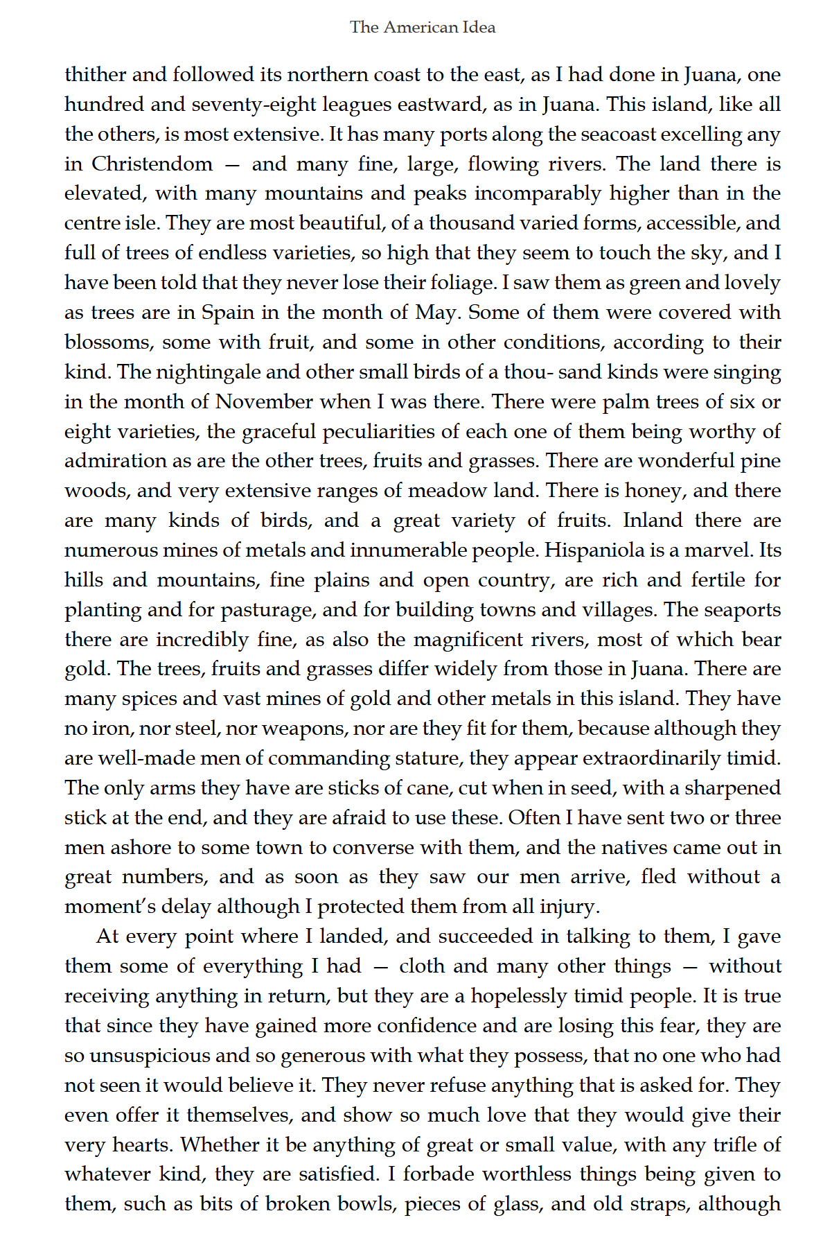 The American Idea READER: Traditio Nostra IV The American Idea READER: Traditio Nostra IV