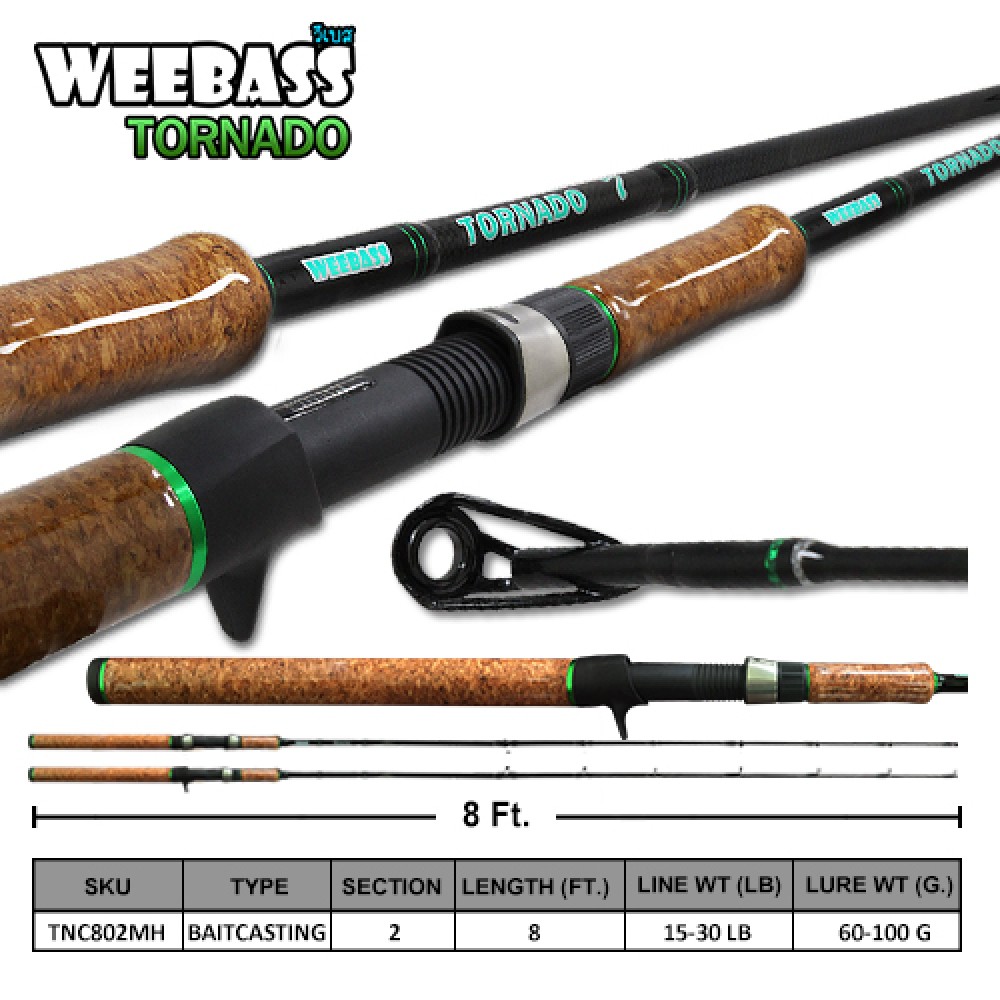 WEEBASS คัน -  รุ่น TORNADO TNC802MH