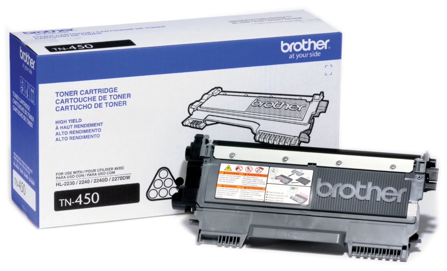 TONER BROTHER TN450 NEGRO TONER BROTHER TN450 NEGRO
