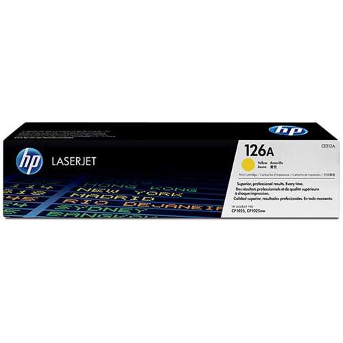 HP TONER CE312A YELLOW HP126A YELLOW HP TONER CE312A YELLOW HP126A YELLOW
