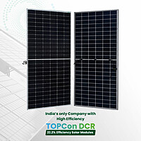 WAAREE  3 KW On Grid  Bifacial Topcon DCR Solar Kit