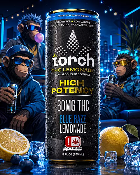 TORCH BLUE RAZZ 60MG