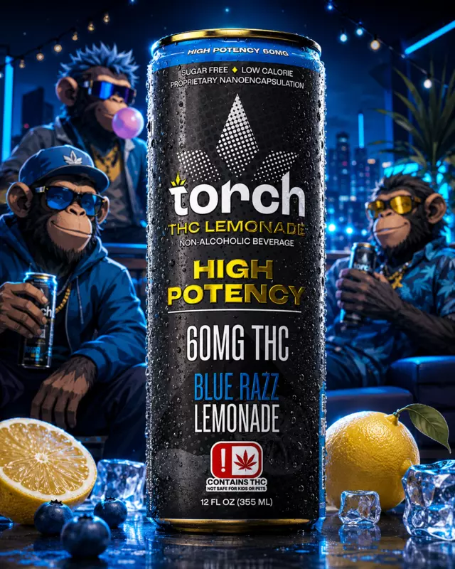 TORCH BLUE RAZZ 60MG
