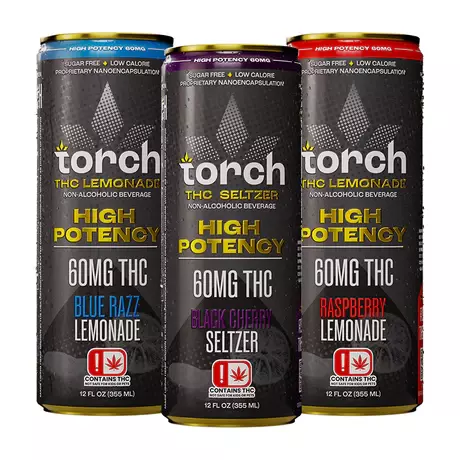 TORCH THC SELTZER HIGH POTENCY 60MG THC | 10MG CBD