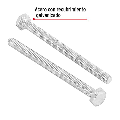 Bolsa con 30 tornillos 1/4' x 3-1/2' tipo máquina - TORM-1/4X3-1/2 / 44632