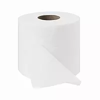 Toilet Paper Virgin 1-Ply, 4.3" x 3.5", 1000 Sheets - 96 Rolls/Case