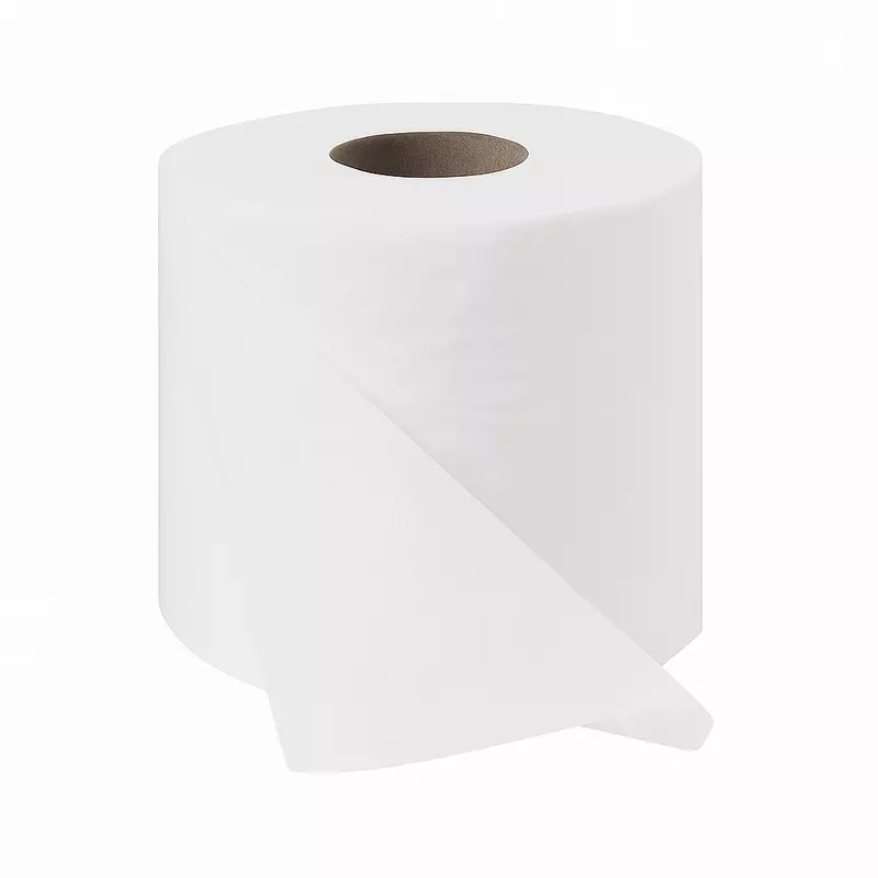 Toilet Paper Virgin 1-Ply, 4.3" x 3.5", 1000 Sheets - 96 Rolls/Case