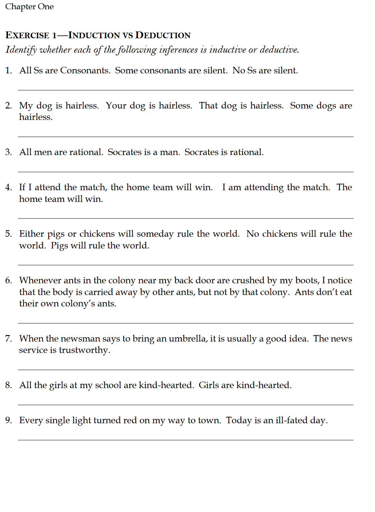 Advanced Logic Workbook: Trivium Studies II Advanced Logic Workbook: Trivium Studies II