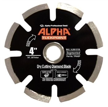 Alpha Tuck Point Rodding Blade - 4" Alpha Tuck Point Rodding Blade - 4"