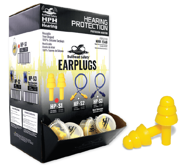 TAPON AUDITIVO REUSABLE SIN CORDON  C/100PZA