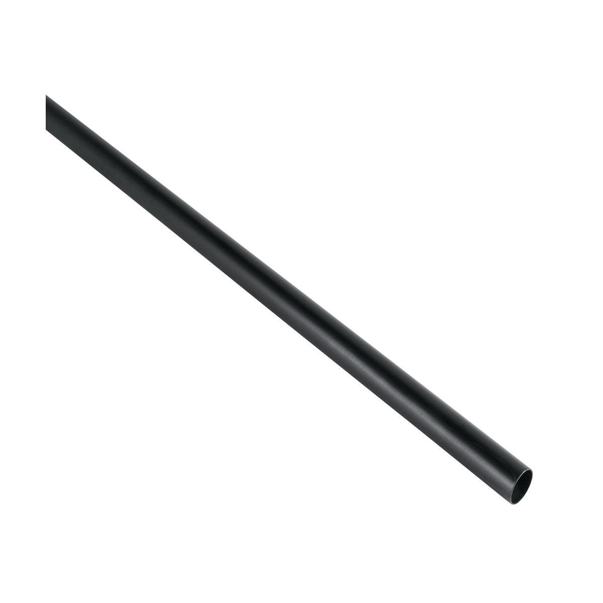 Tubo redondo de 3.0 m negro para closet, HERMEX - TR-530N / 46581
