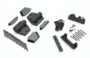 TREX Aluminum Gate Hardware - Hasp & Hinges