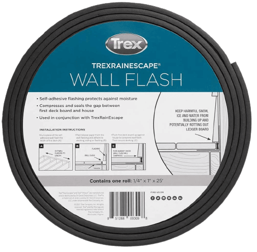 TREX RainEscape-Wall Flashing TREX RainEscape-Wall Flashing