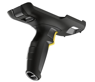Trigger handle for TC22 / TC27 devices that is ideal for scan-intensive situations.