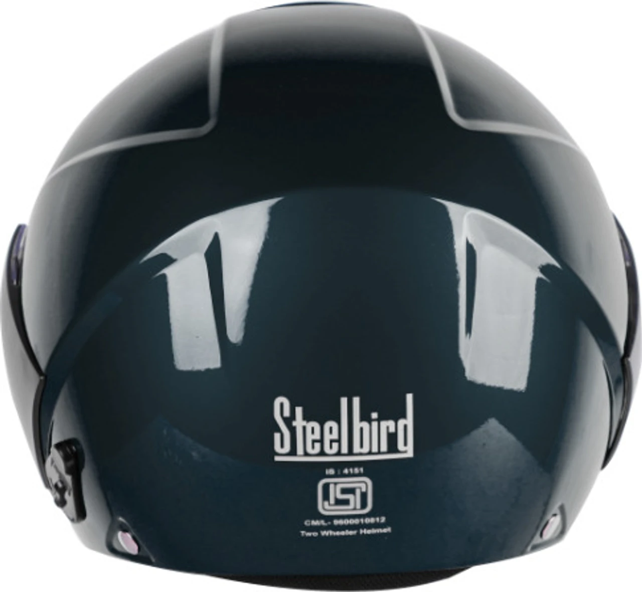 STEELBIRD SBH-5 TRIPLE NINE GLOSSY INDIGO BLUE C/V 580 MM STEELBIRD SBH-5 TRIPLE NINE GLOSSY INDIGO BLUE C/V 580 MM