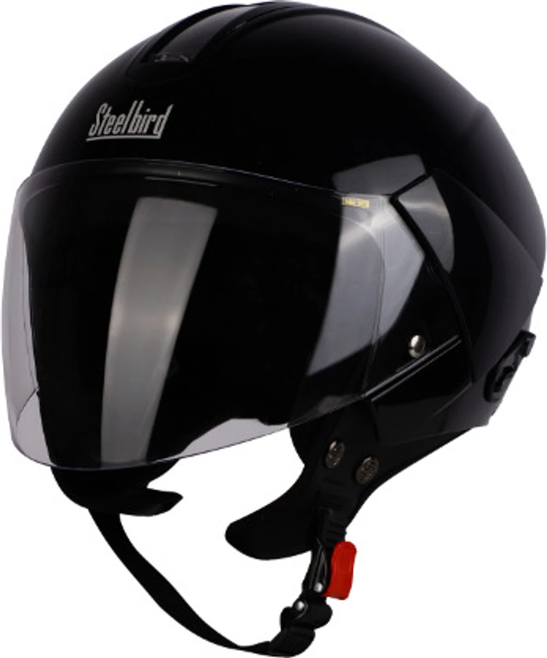 STEELBIRD SBH-5 TRIPLE NINE GLOSSY BLACK C/V 600 MM STEELBIRD SBH-5 TRIPLE NINE GLOSSY BLACK C/V 600 MM