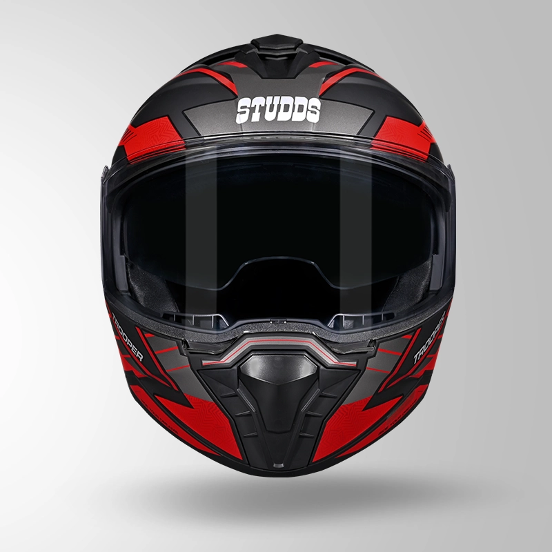 STUDDS TROOPER RACE D4 MATT BLACK N2 RED M STUDDS TROOPER RACE D4 MATT BLACK N2 RED M