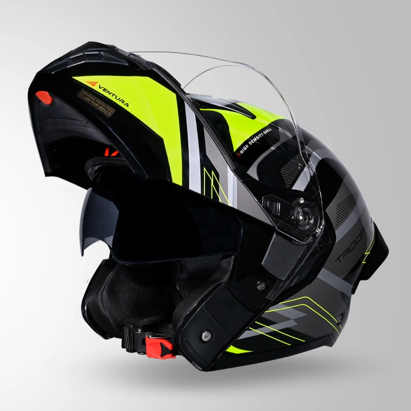 STUDDS TROOPER D3 MATT BLACK N5 YELLOW XL STUDDS TROOPER D3 MATT BLACK N5 YELLOW XL