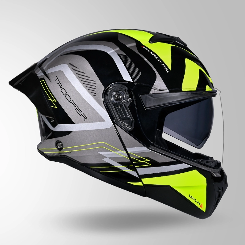 STUDDS TROOPER D3 BLACK N5 YELLOW XL STUDDS TROOPER D3 BLACK N5 YELLOW XL