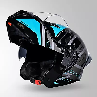 STUDDS TROOPER D3 MATT BLACK N1  D/V (L)