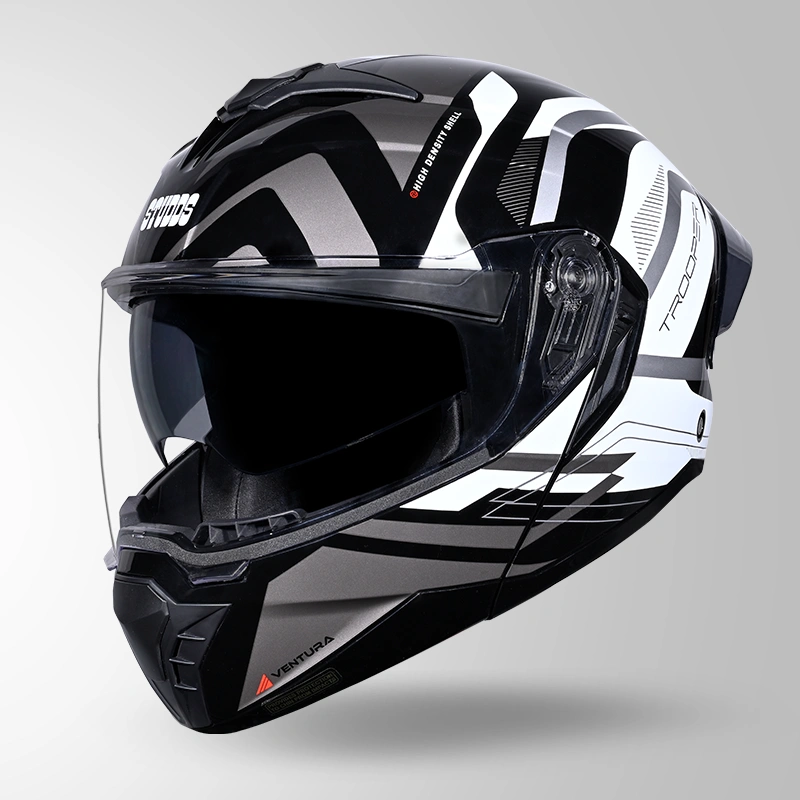 STUDDS TROOPER D3 BLACK N6 WHITE M STUDDS TROOPER D3 BLACK N6 WHITE M