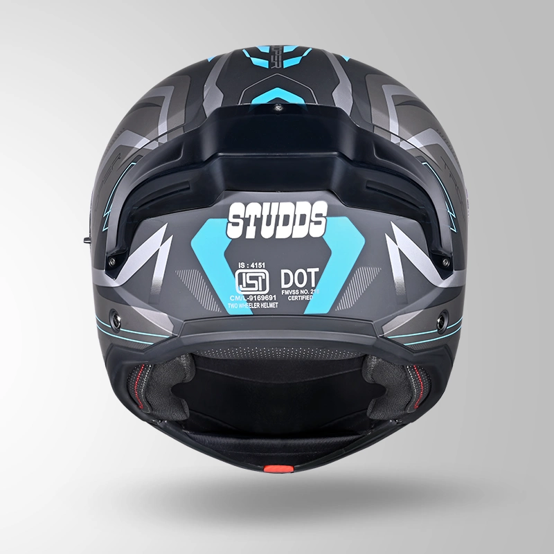 STUDDS TROOPER  D3 MATT BLACK N1 BLUE L