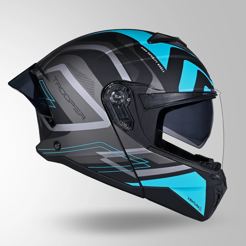 STUDDS TROOPER  D3 MATT BLACK N1 BLUE L