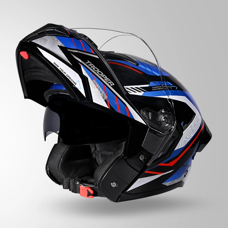 STUDDS TROOPER RACE D4 BLACK/RED N1 BLUE L STUDDS TROOPER RACE D4 BLACK/RED N1 BLUE L