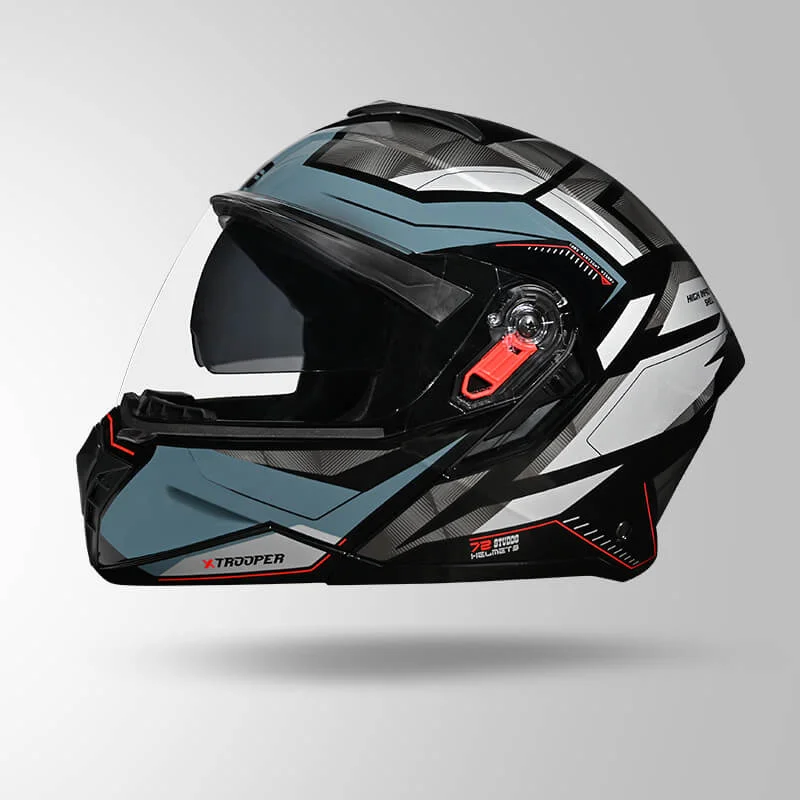 STUDDS TROOPER D2 BLACK N4 GREY D/V (XL) STUDDS TROOPER D2 BLACK N4 GREY D/V (XL)