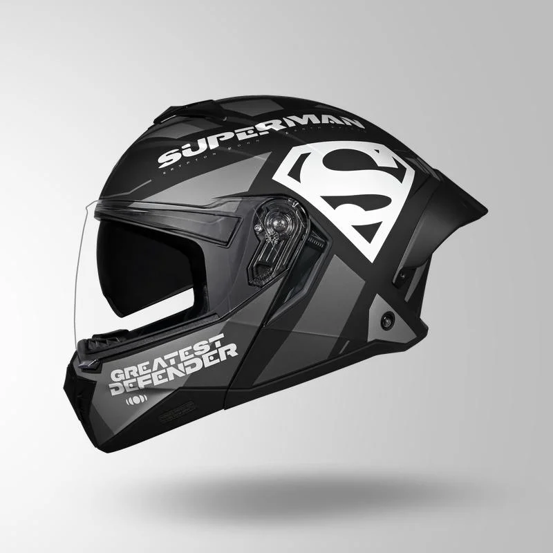 STUDDS TROOPER LEGACY SHIELD MATT BLACK N6 WHITE C/V L STUDDS TROOPER LEGACY SHIELD MATT BLACK N6 WHITE C/V L