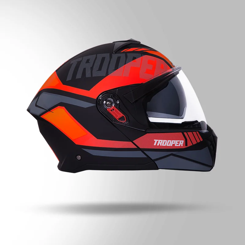 STUDDS TROOPER D1 MATT BLACK N8 PINK D/V (XL) STUDDS TROOPER D1 MATT BLACK N8 PINK D/V (XL)