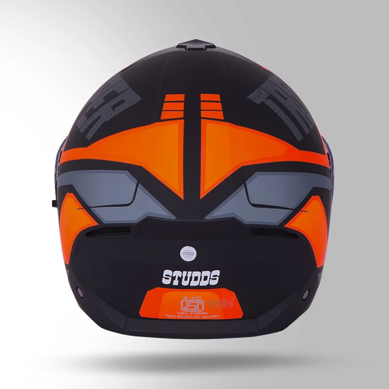 STUDDS TROOPER D1 MATT BLACK N8 PINK D/V (M) STUDDS TROOPER D1 MATT BLACK N8 PINK D/V (M)