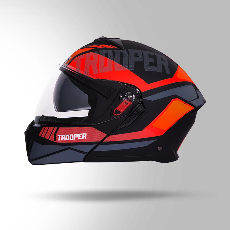 STUDDS TROOPER D1 MATT BLACK N8 PINK D/V (XL) STUDDS TROOPER D1 MATT BLACK N8 PINK D/V (XL)