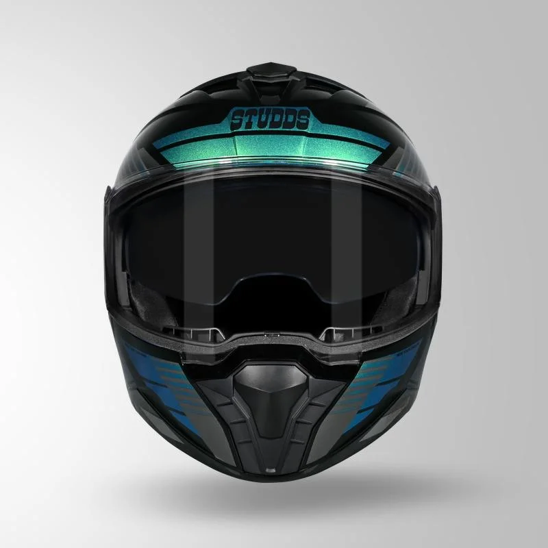 STUDDS TROOPER TRAIL BLACK GREY/CHAMELEON BLUE M STUDDS TROOPER TRAIL BLACK GREY/CHAMELEON BLUE M