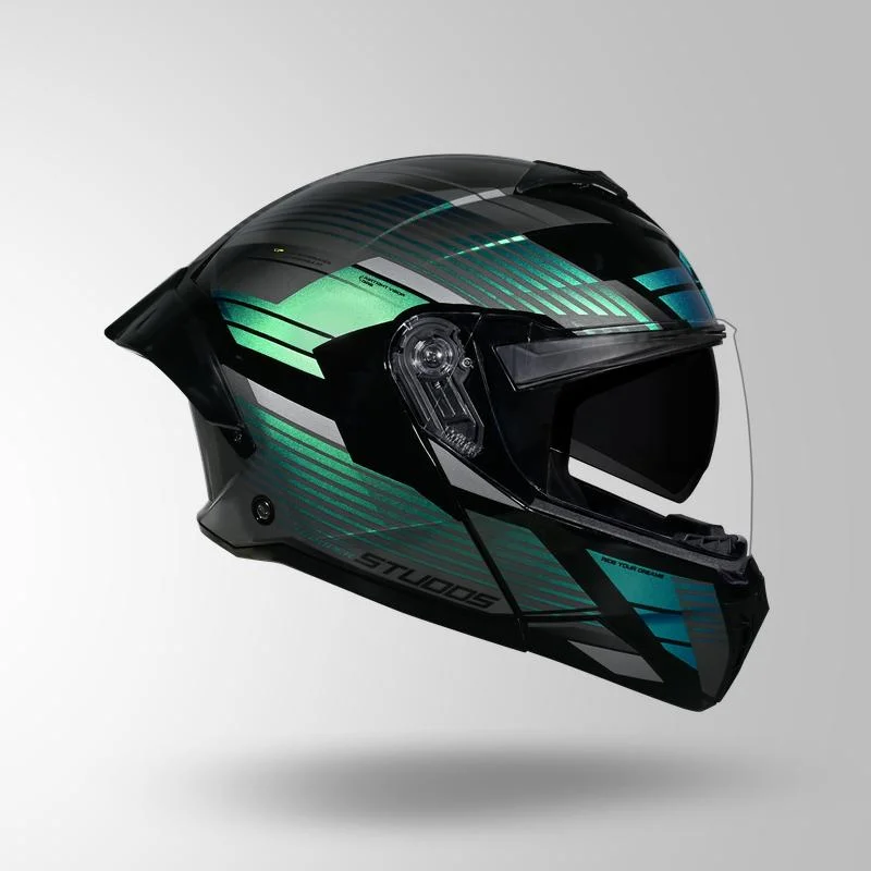 STUDDS TROOPER TRAIL BLACK GREY/CHAMELEON BLUE M STUDDS TROOPER TRAIL BLACK GREY/CHAMELEON BLUE M