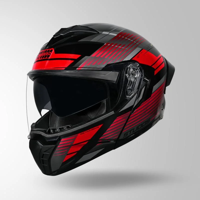 STUDDS TROOPER TRAIL BLACK GREY/RED M STUDDS TROOPER TRAIL BLACK GREY/RED M