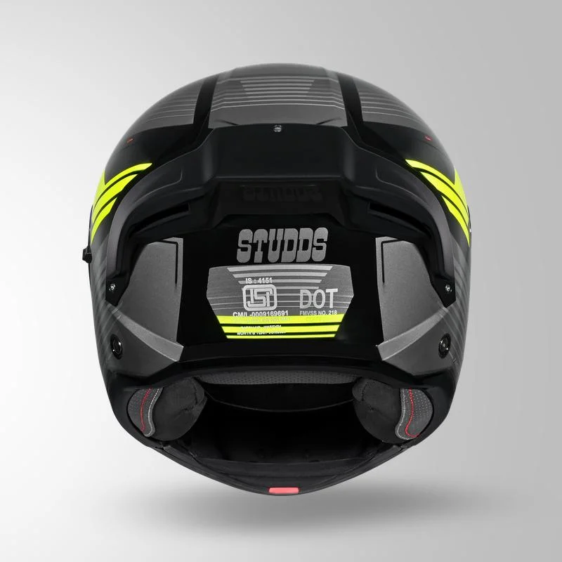 STUDDS TROOPER TRAIL BLACK GREY/FLUORESCENT YELLOW M STUDDS TROOPER TRAIL BLACK GREY/FLUORESCENT YELLOW M
