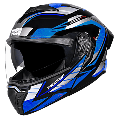 STUDDS TROOPER RACE D4 BLACK/GREY N1 BLUE XL