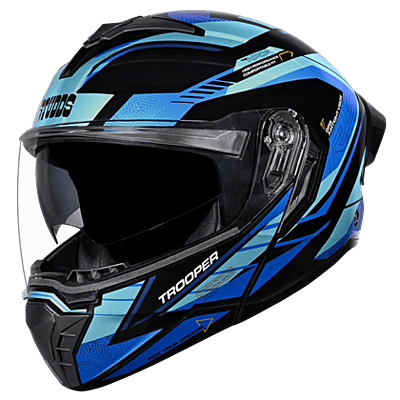 STUDDS TROOPER RACE D4 BLACK N1 BLUE D/V (L)