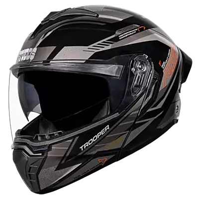 STUDDS TROOPER RACE D4 BLACK/ORANGE N4 GREY M STUDDS TROOPER RACE D4 BLACK/ORANGE N4 GREY M