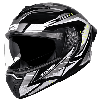 STUDDS TROOPER RACE D4 BLACK/YELLOW N4 GREY L