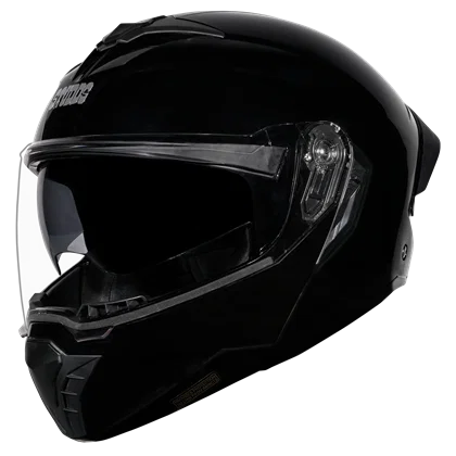 STUDDS TROOPER BLACK DUAL VISOR T/V (L)