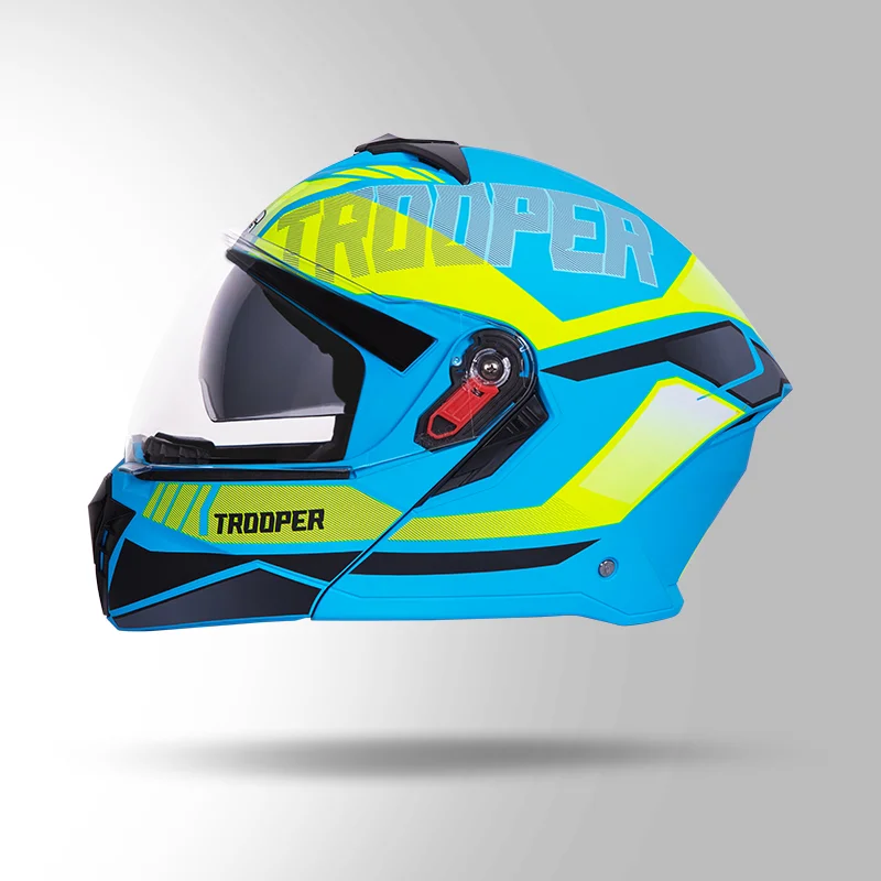 STUDDS TROOPER D1 MATT YELLOW N1 BLUE D/V (L)