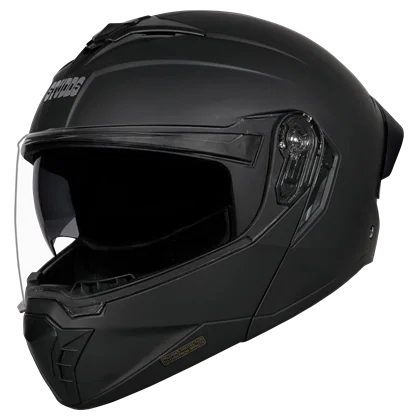 STUDDS TROOPER MATT BLACK DUAL VISOR T/V (M) STUDDS TROOPER MATT BLACK DUAL VISOR T/V (M)